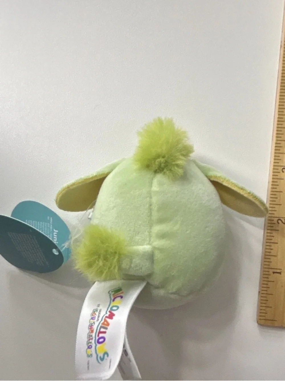 Squishmallows Light Green Juniper Piglet with Floral Belly Patch